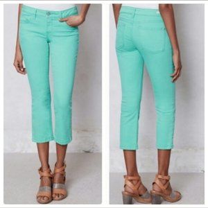 Anthropologie Stet Mint Seafoam Jeans Size 28